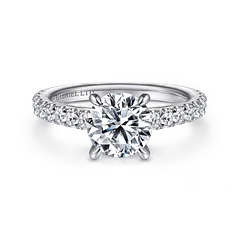 Straight Engagement Ring